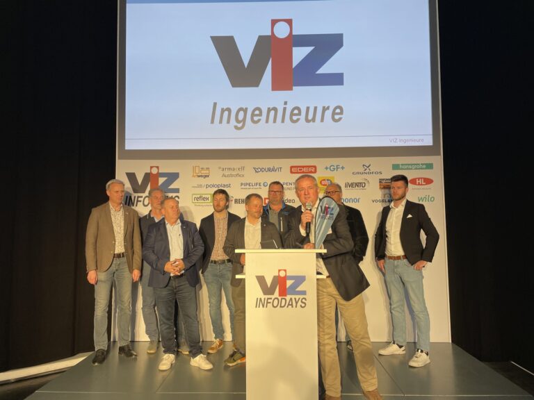 Vorstellung der VIZ Ingenieure bei den VIZ Infodays 2023 in Hall i.T.