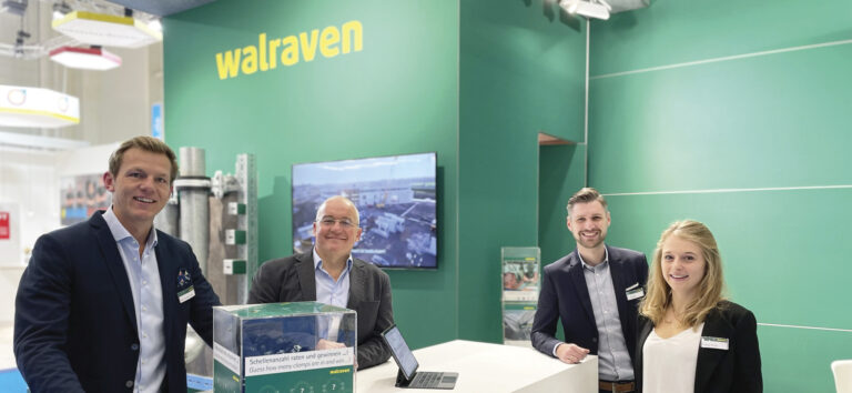 Walraven am Messestand