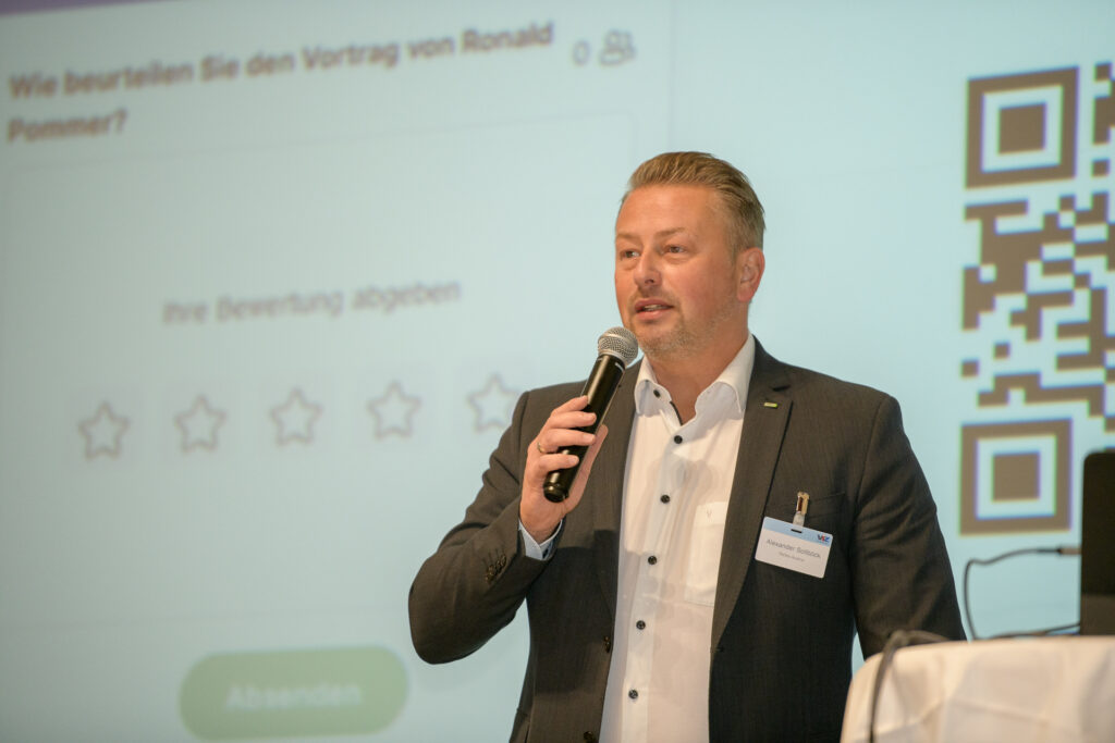 Alexander Sollböck, VIZ Obmann am Trendkongress 2024 (c) Michael Pyerin