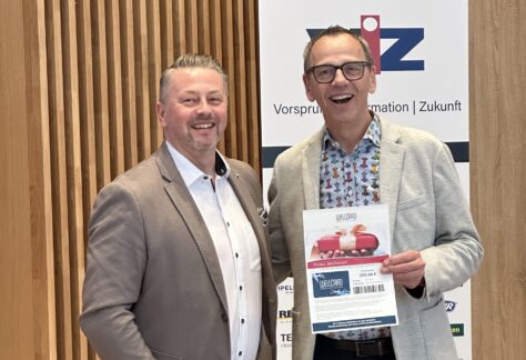 Überreichung und Danksagung an Rudolf Donner