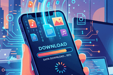 KI Bild über Datendownload