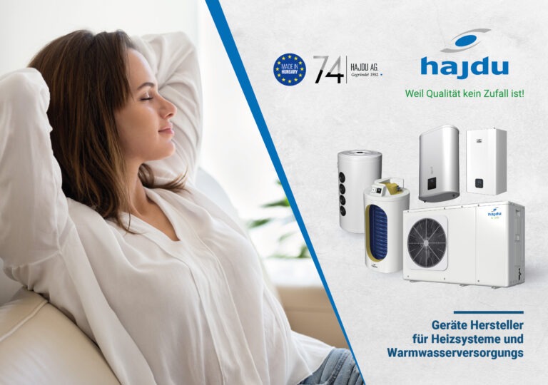Hajdu - Gerätehersteller für Heizsysteme und Warmwasserversorgung